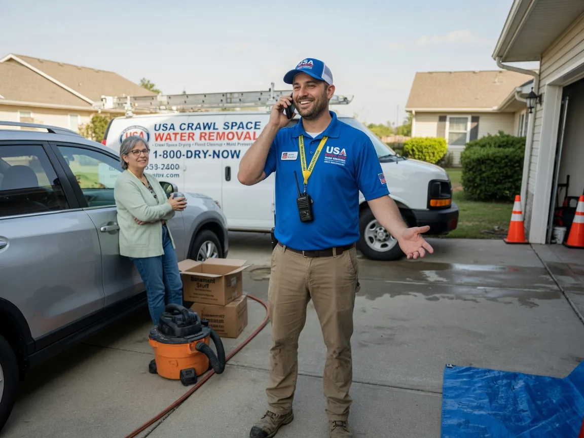 Crawl Space Water Removal Olivia, NC FAQs